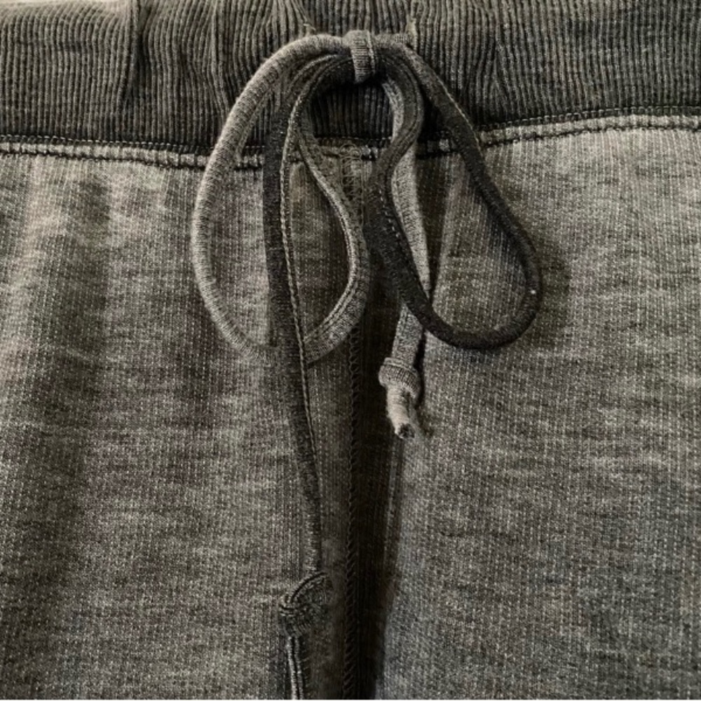 FREE PEOPLE COZY ALL DAY HAREM WASHED BLACK LEGGING,JOGGERS SIZE XS - Picture 3 of 11